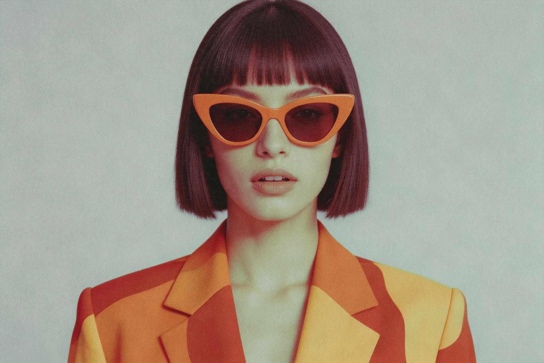 Retro Halftone Magazine Effect