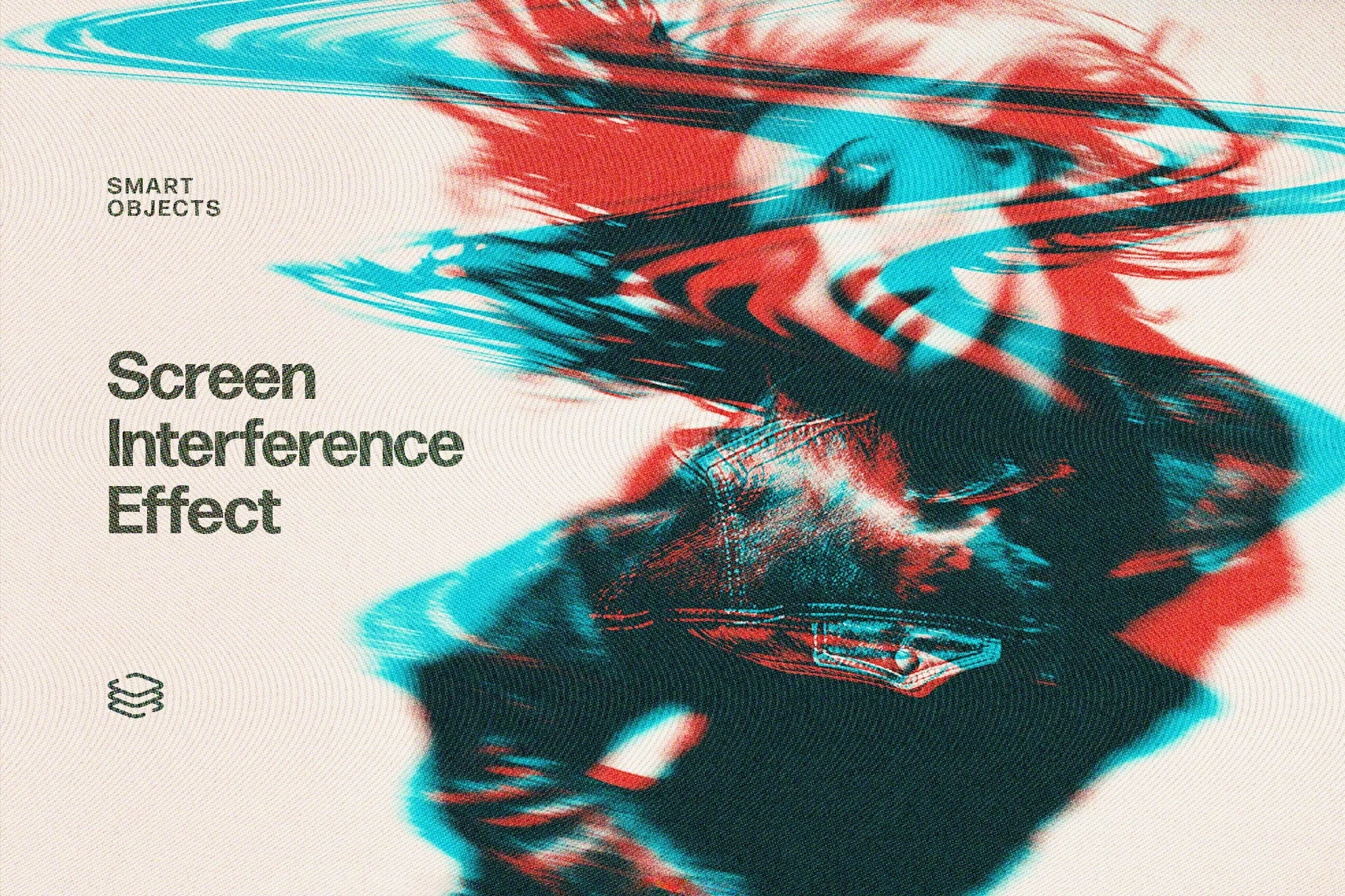 Screen Interference Photo Effect