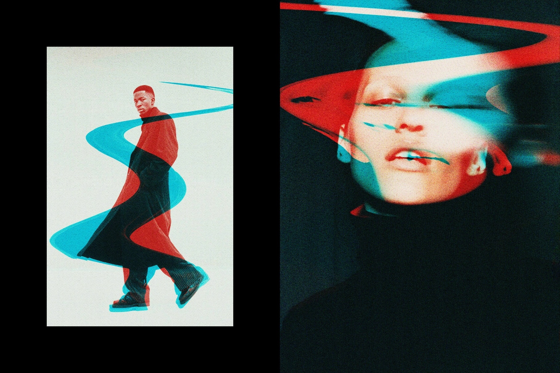 Screen Interference Photo Effect