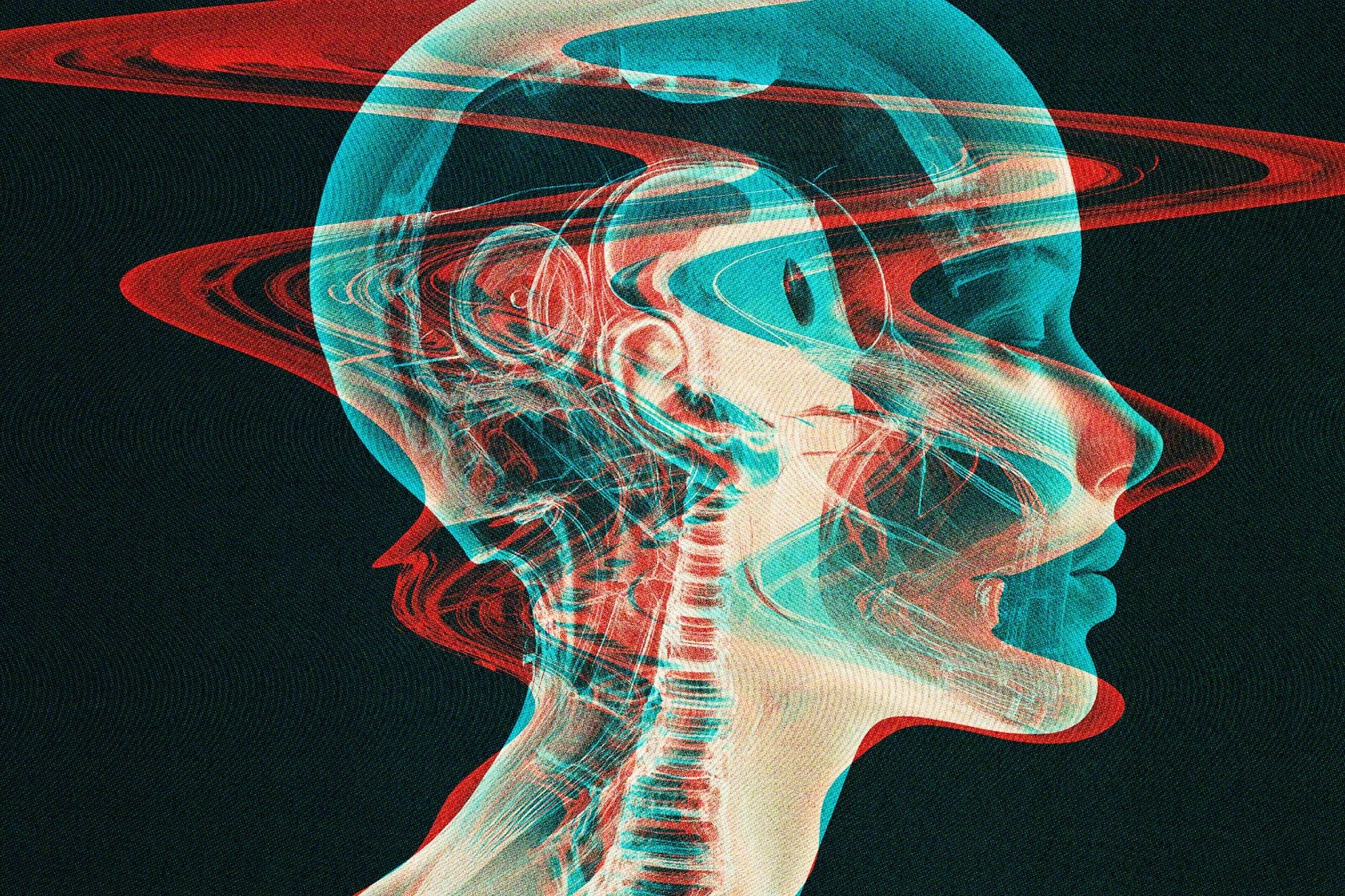 Screen Interference Photo Effect