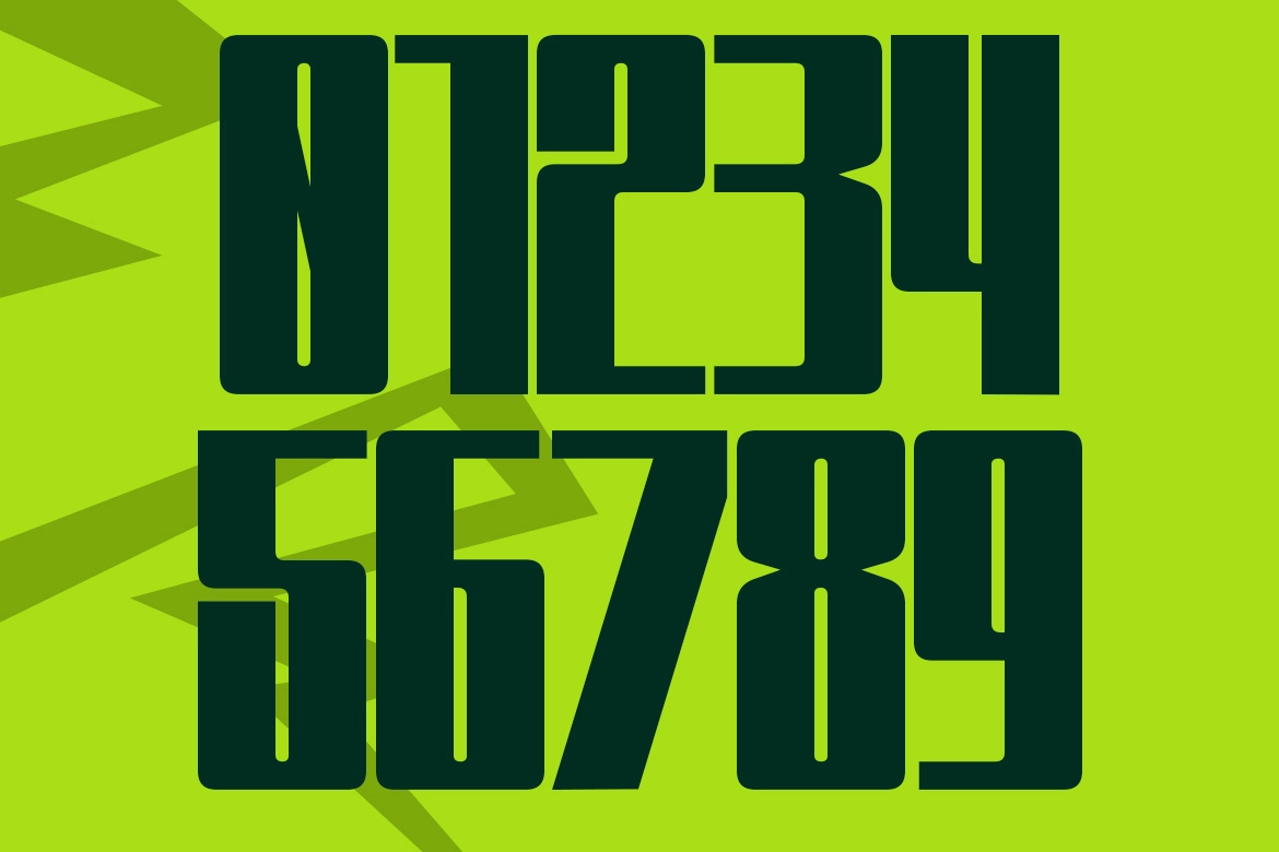 Bixsu - Modern Condensed Font