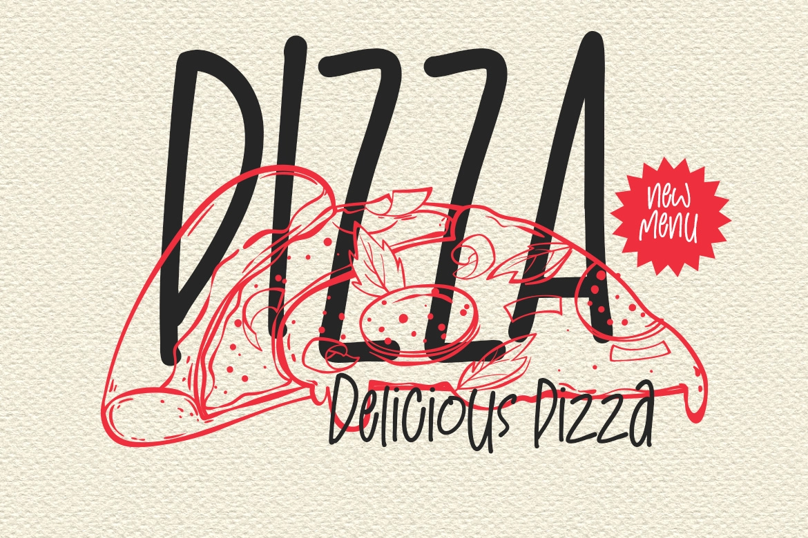 Soda Ramen - Playful Handwritten Font