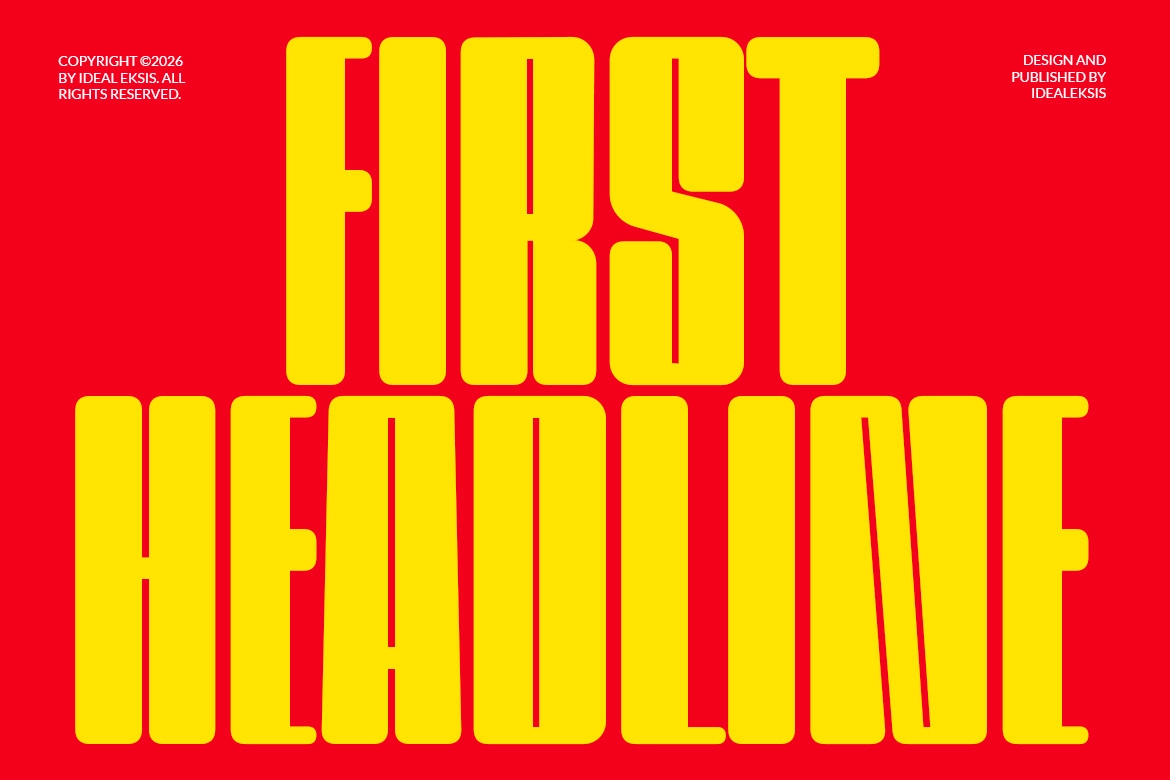 Carox - Rounded Heavy Sans Serif Font