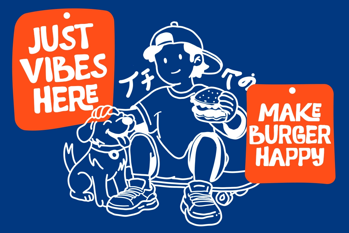 Kurma Bakar - Playful Rounded Display Font