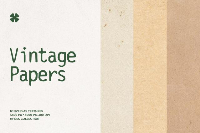 Vintage Craft Paper Textures