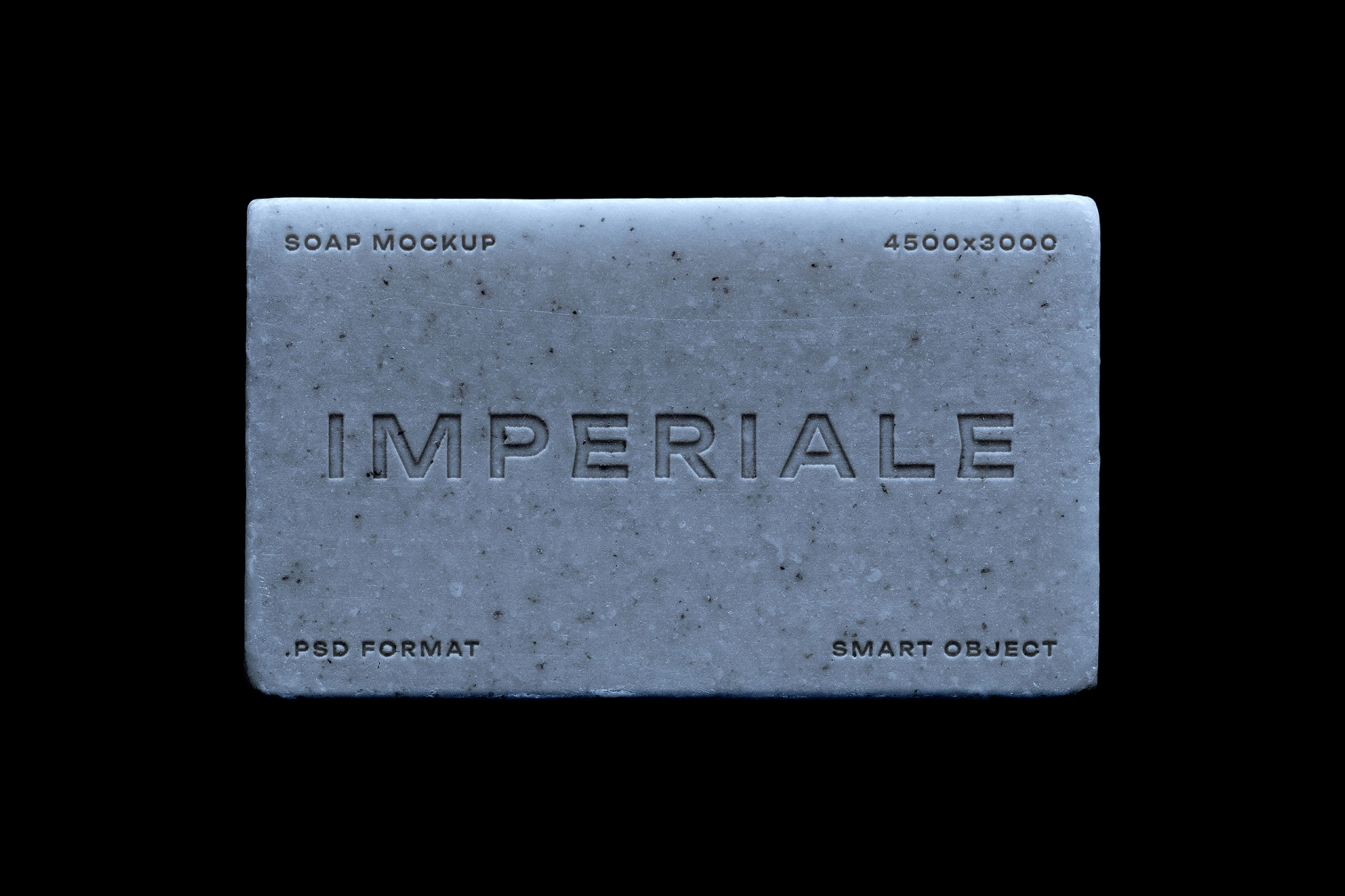 Soap Bar with Packaging Mockup