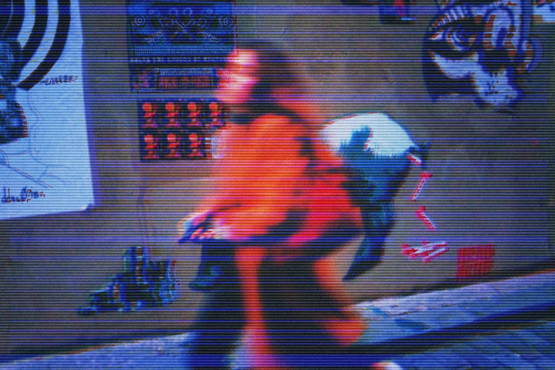 CRT Stripes Photo Effect