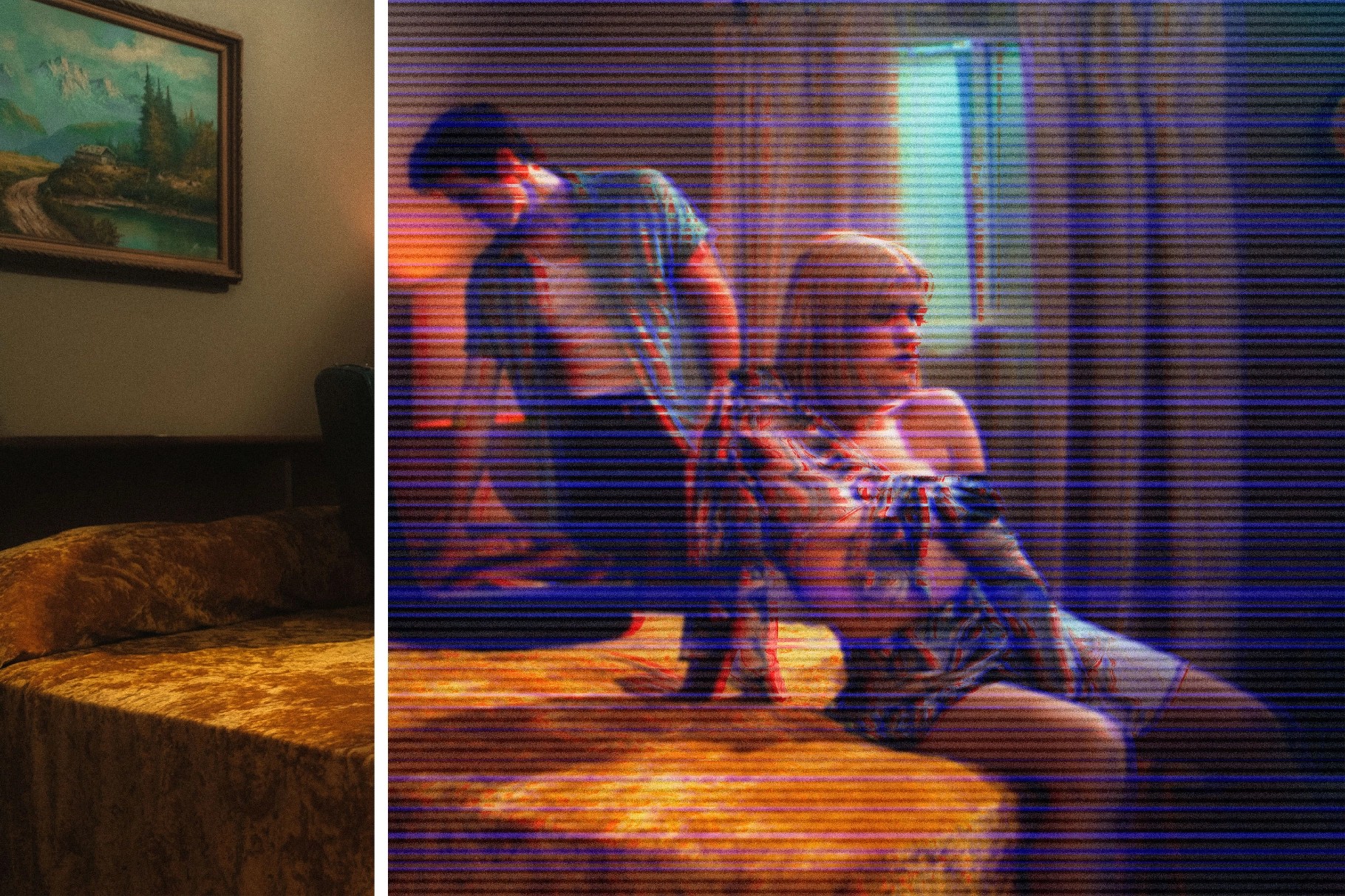 CRT Stripes Photo Effect