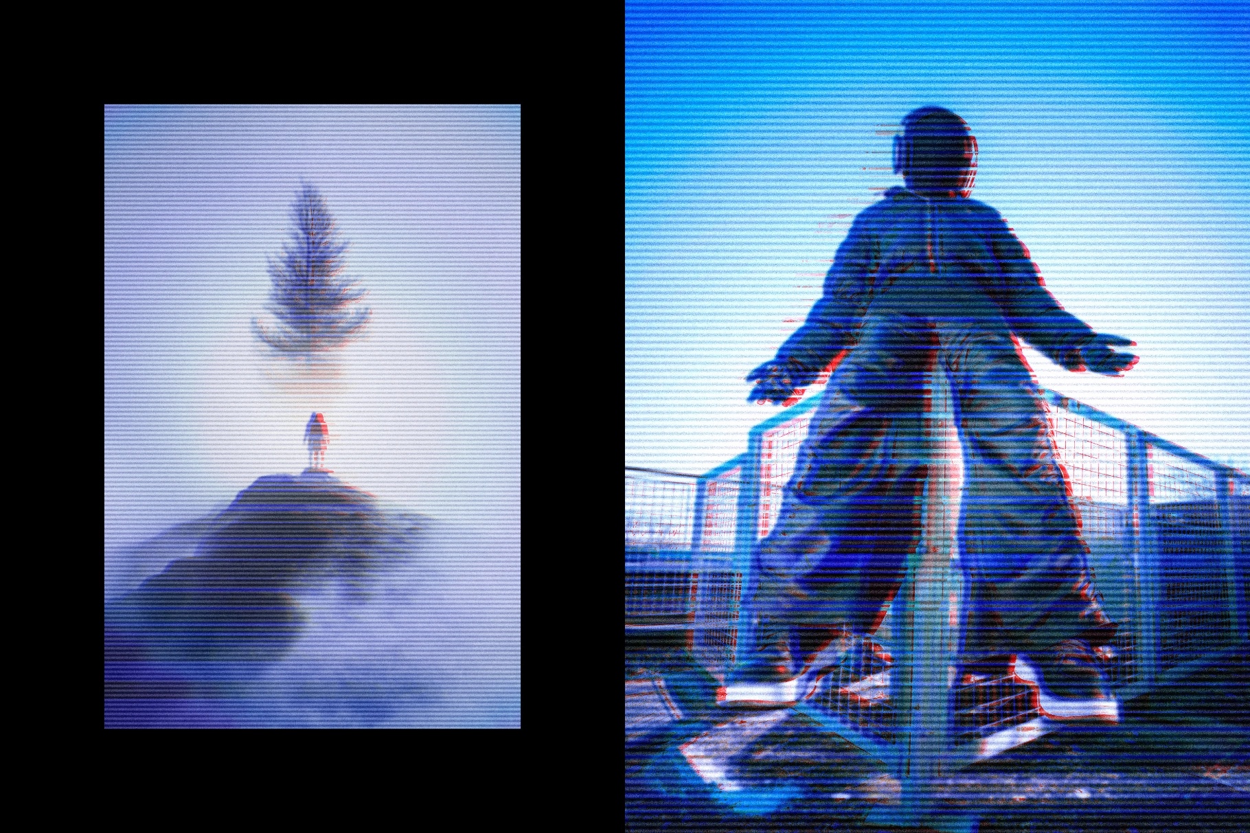 CRT Stripes Photo Effect