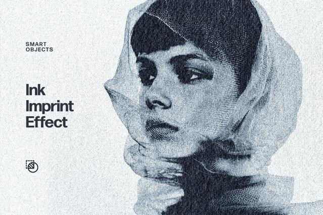 Ink Imprint Photo Effect