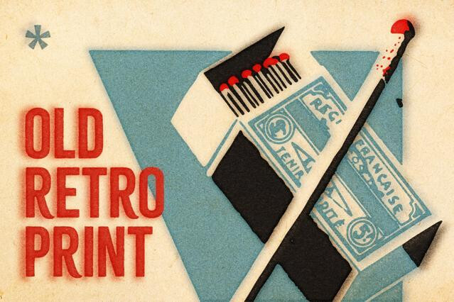 Vintage Print Effect