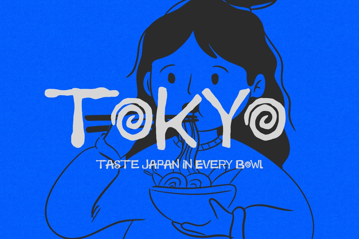 Mie Celor - Naive Hand-drawn Typeface