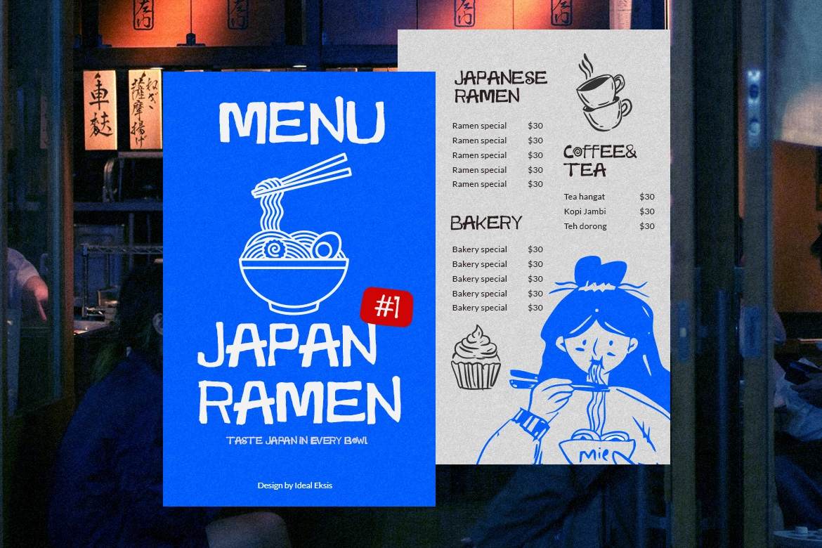 Mie Celor - Naive Hand-drawn Typeface