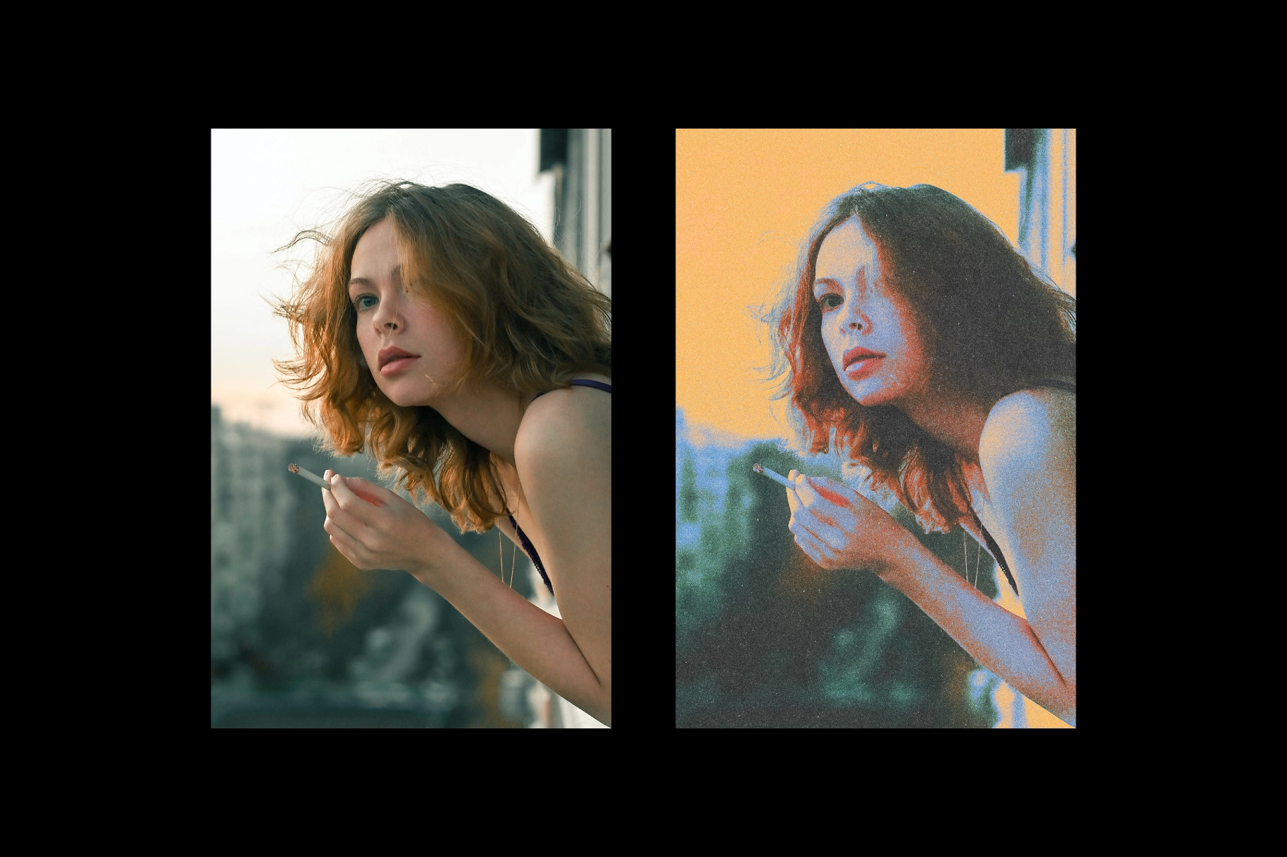 Vintage Grain Photo Effect