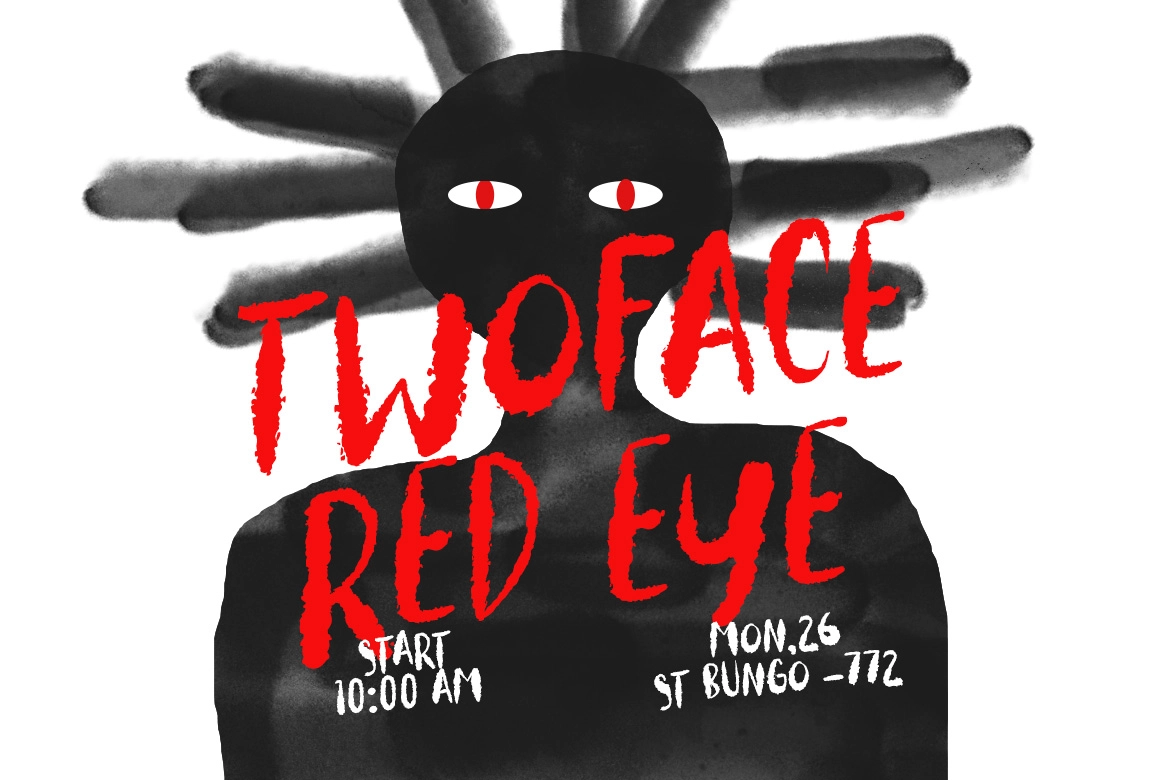 Kobul - Grunge Brush Display Font