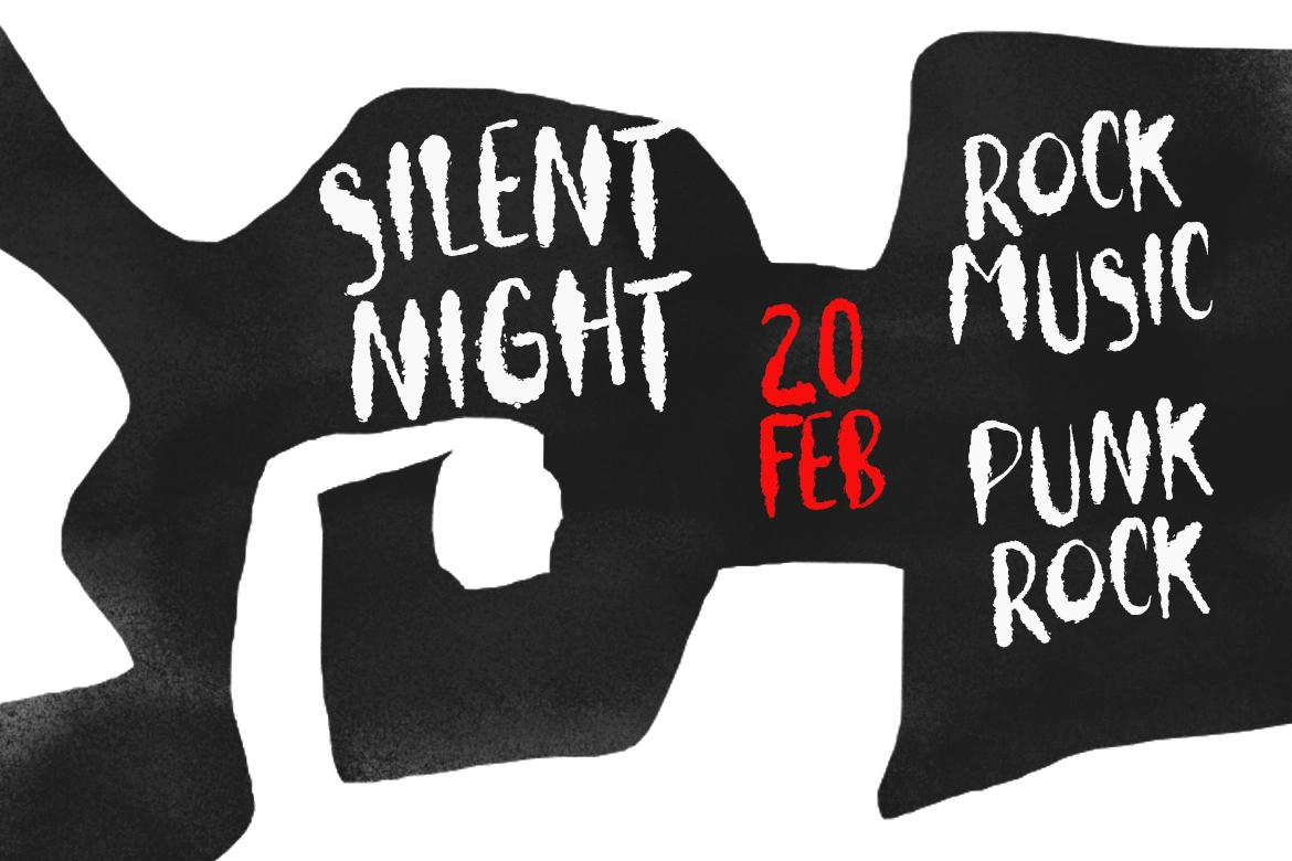 Kobul - Grunge Brush Display Font