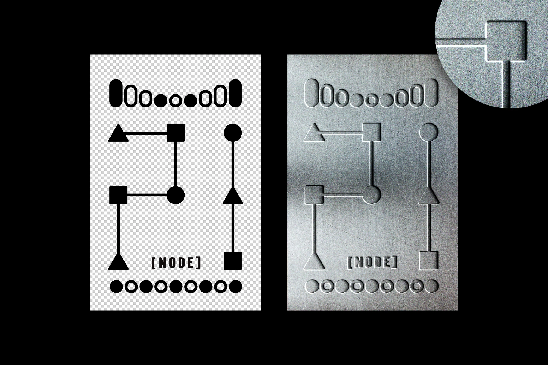 Silver Plate Text Effect