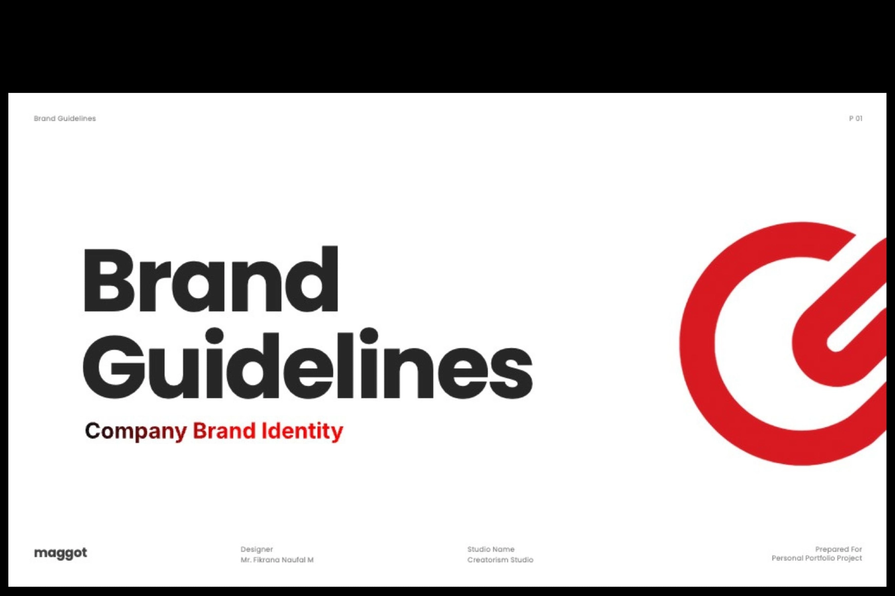 Brand Book Google Slides Template