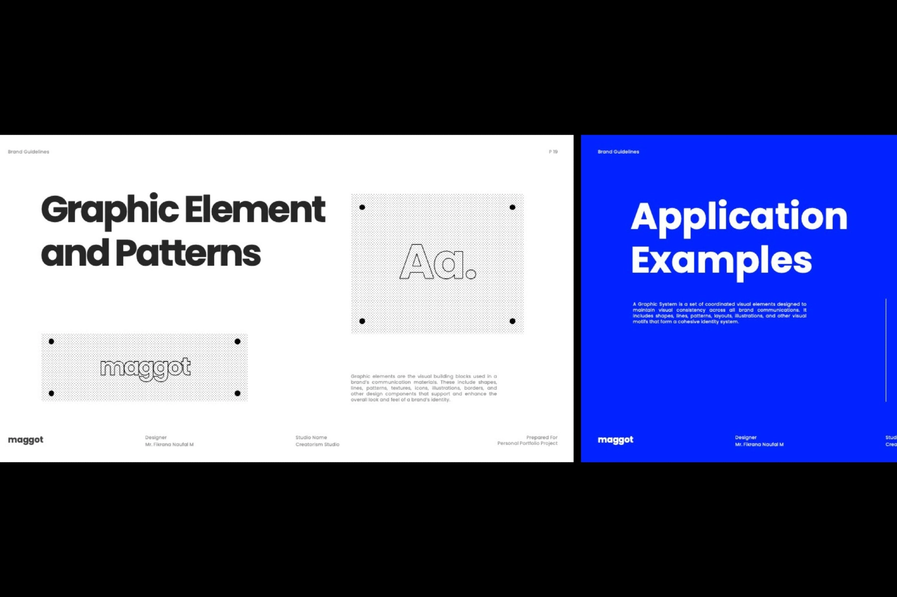 Modern Brand Guidelines PowerPoint Template