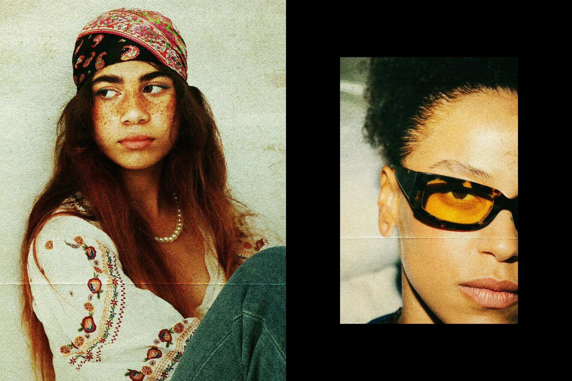 Vintage Paper Print Photo Effect