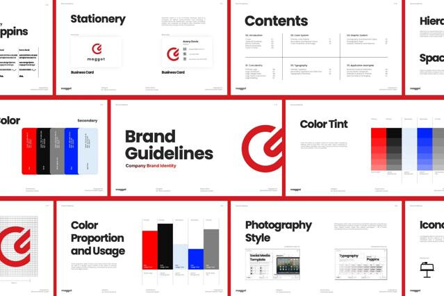 Branding Guidelines Keynote Presentation