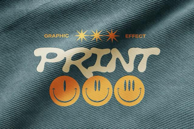 Fabric Print Mockup