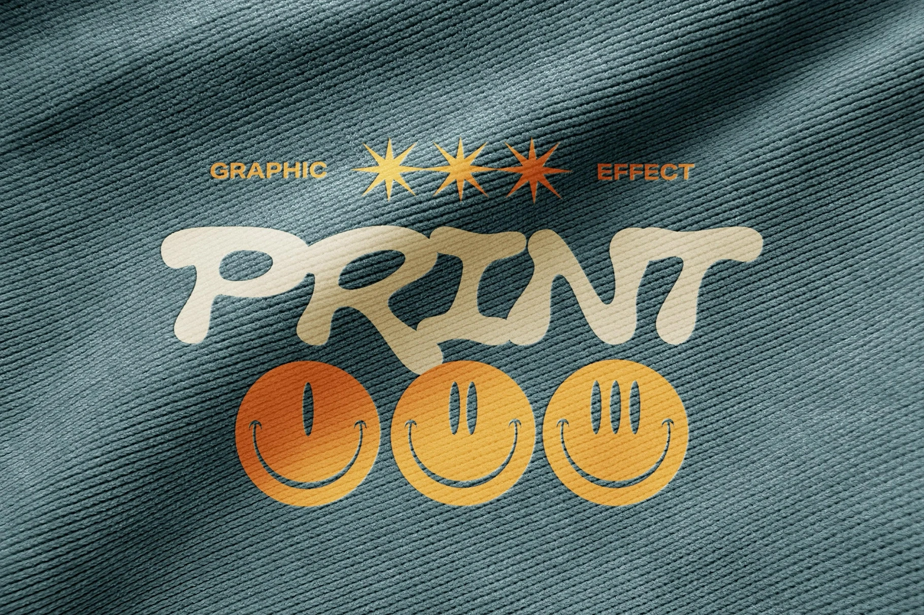 Fabric Print Mockup