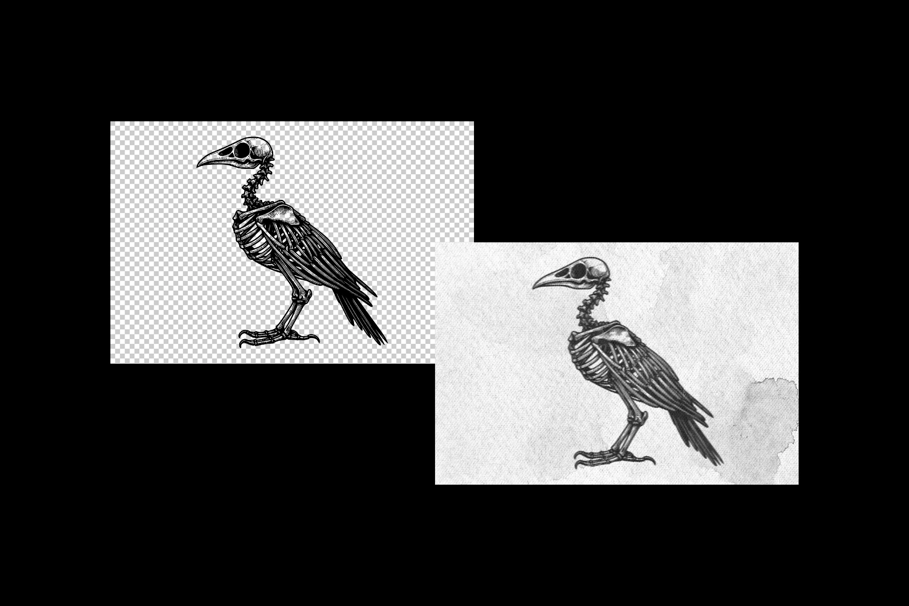 Gothic Ink Bleeds Effect