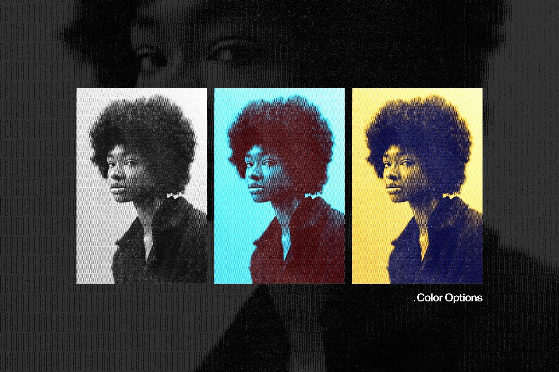 Retro Halftone Effect