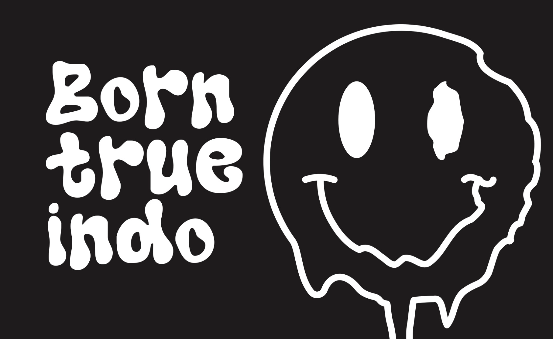 Kerlo Glued - Playful Blob Display Font