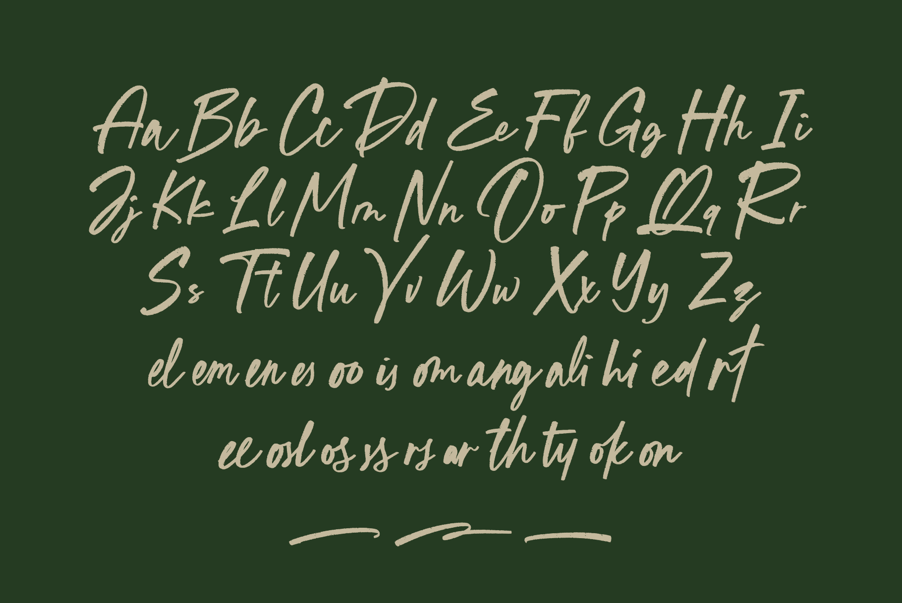 ST Pinkman - Handwritten Signature Script Font