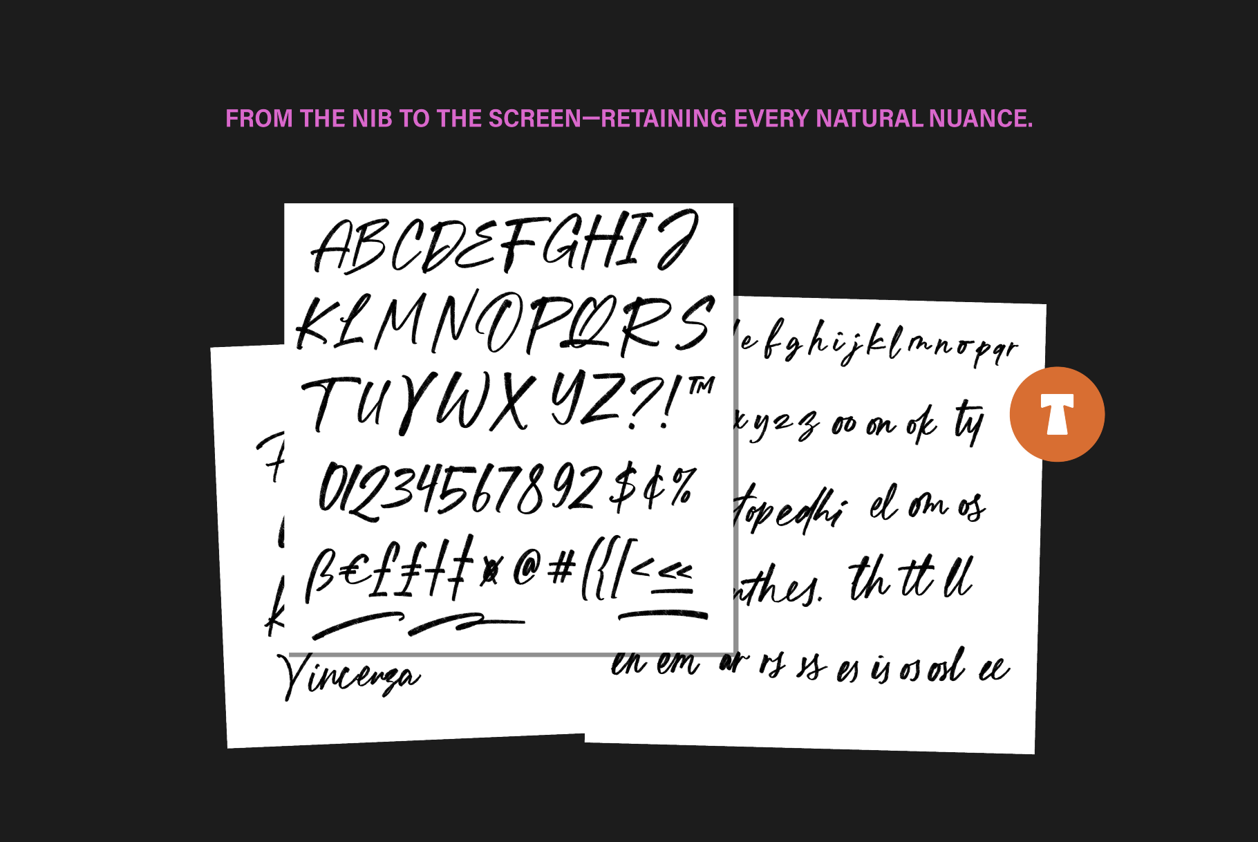 ST Pinkman - Handwritten Signature Script Font