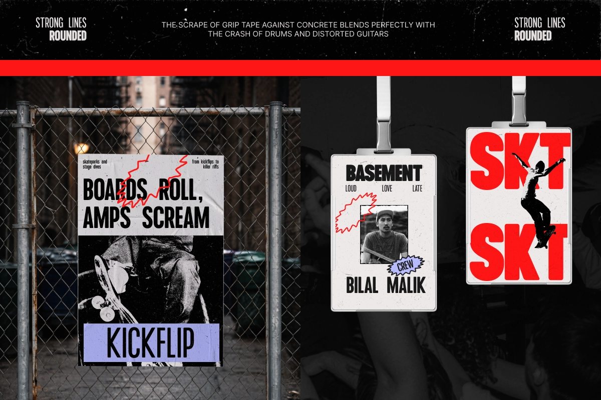 GC Dooze - Variable Condensed Display Font