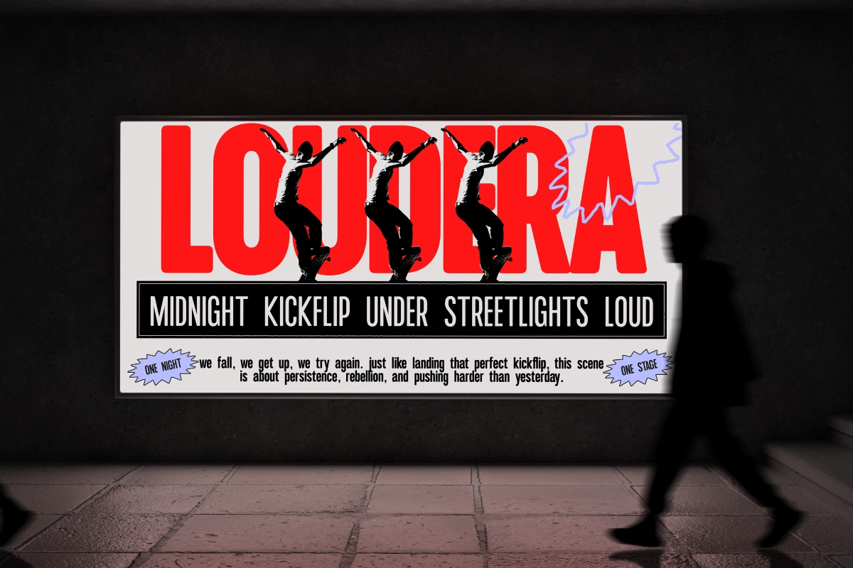 GC Dooze - Variable Condensed Display Font