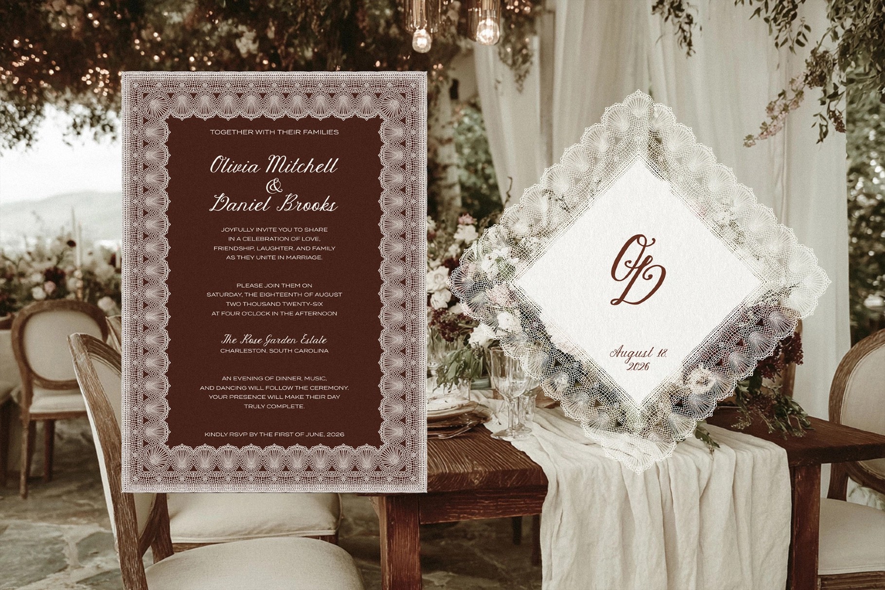 Lace & Grace: Hand-Drawn Clipart