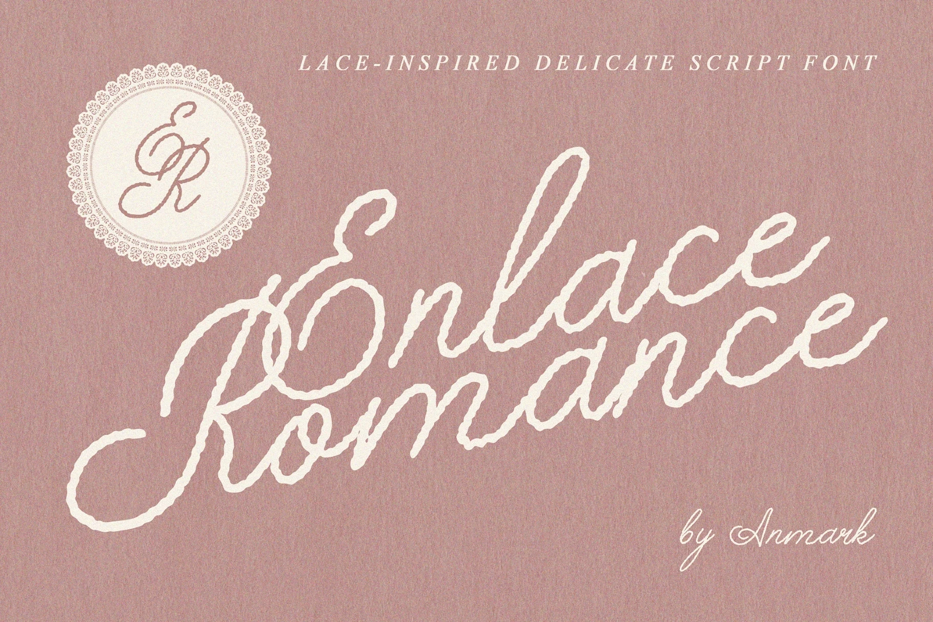 Enlace Romance: Delicate Script Font