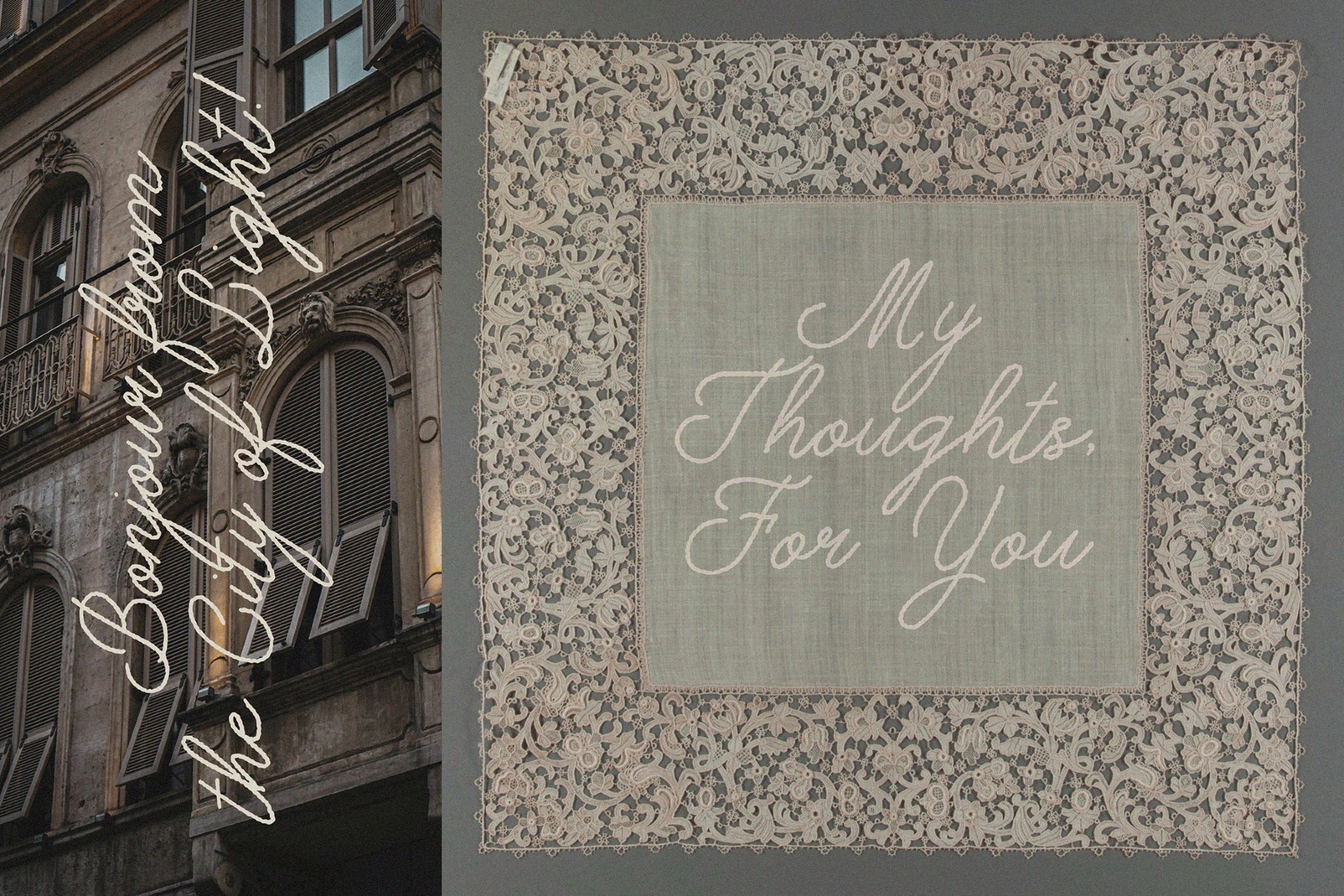 Enlace Romance: Delicate Script Font