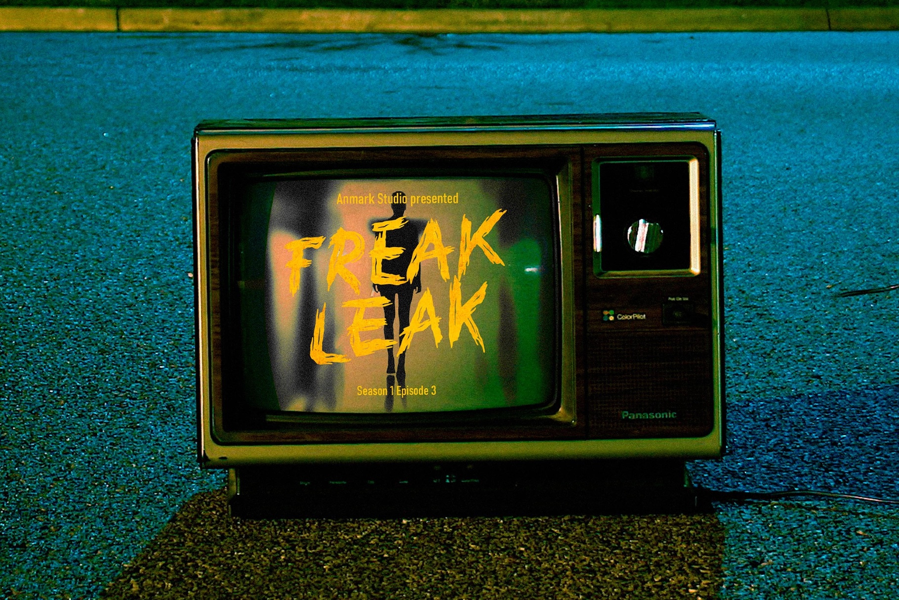 True Crime: Rough Messy Horror Font