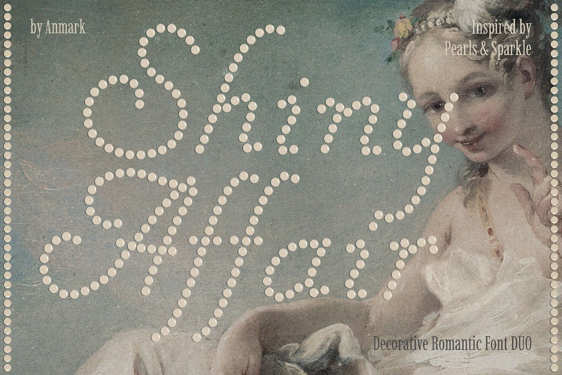 Shiny Affair — Romantic Dots Font