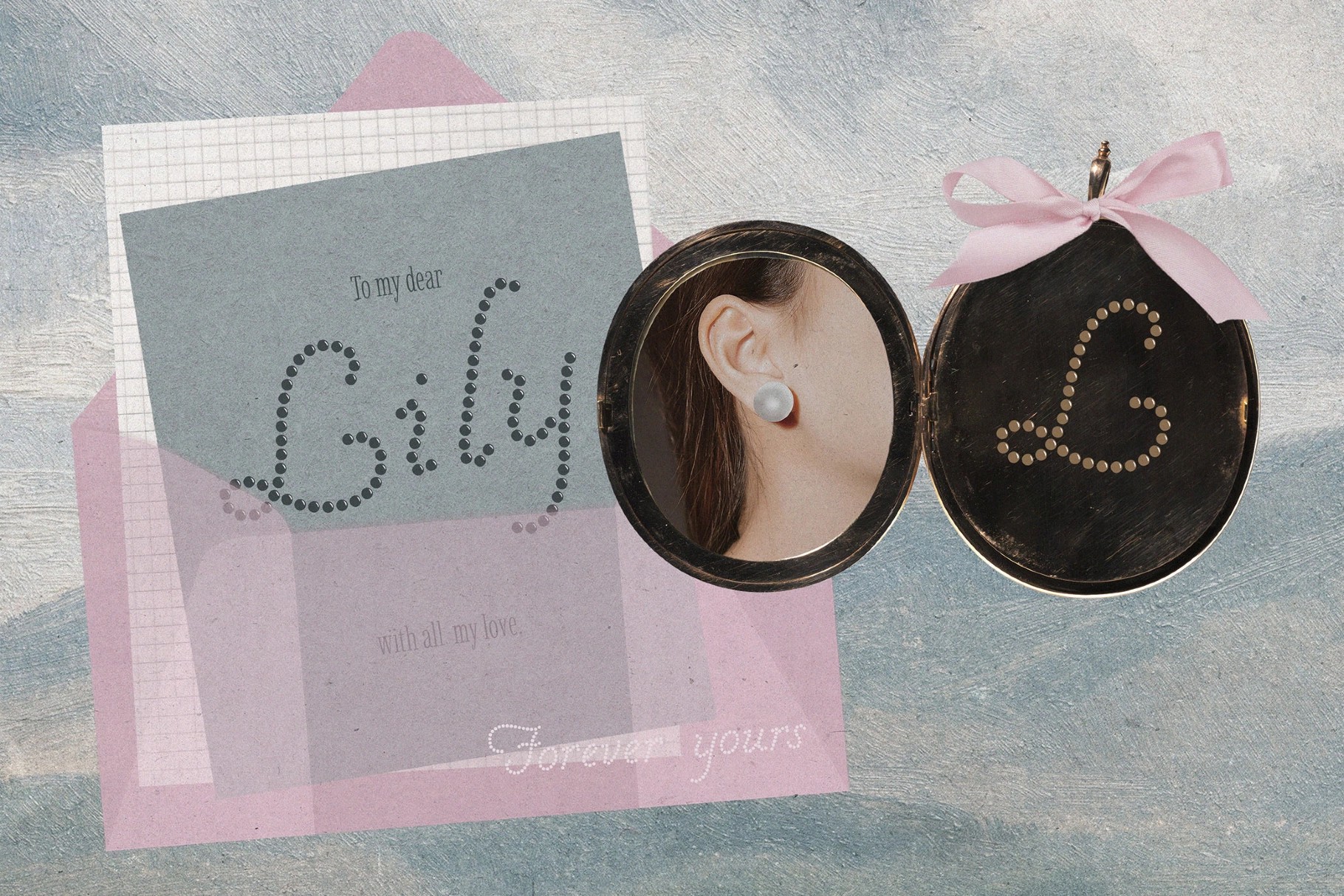 Shiny Affair — Romantic Dots Font