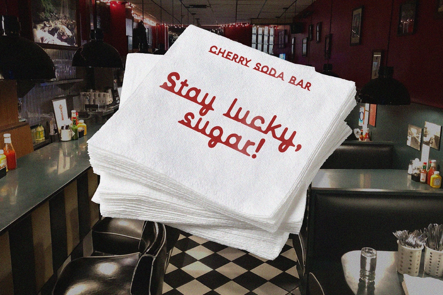 Lucky Stop — Display Retro-Vibe Font