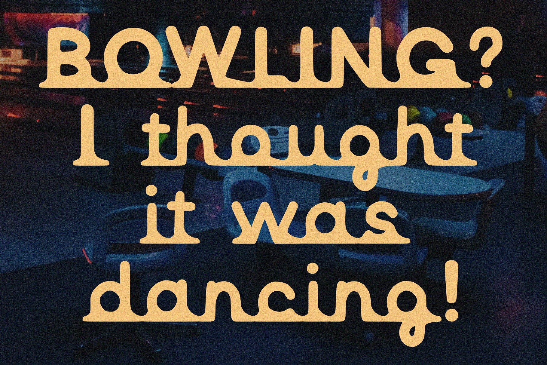 Lucky Stop — Display Retro-Vibe Font