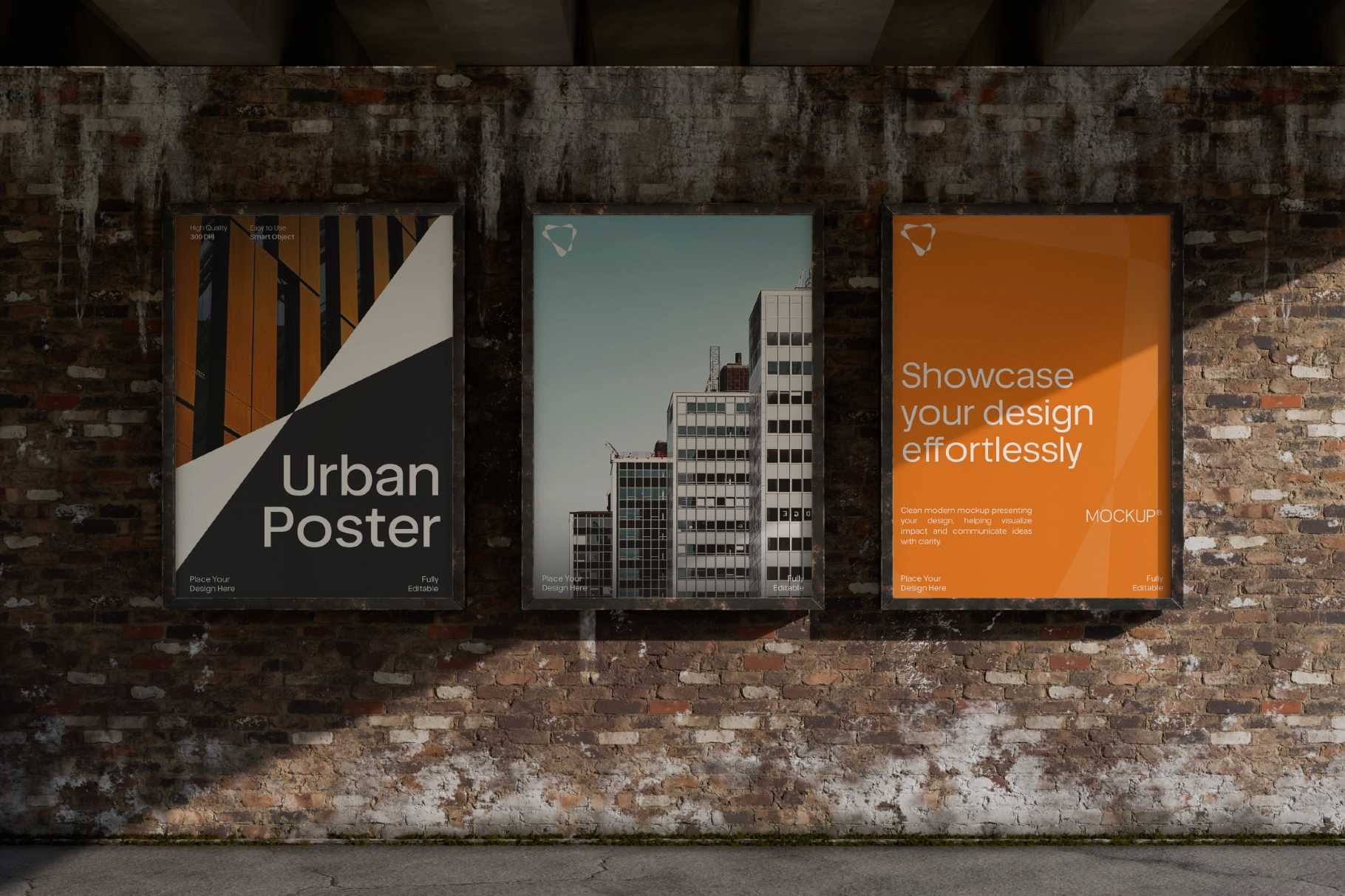 Outdoor Urban Poster Mockup