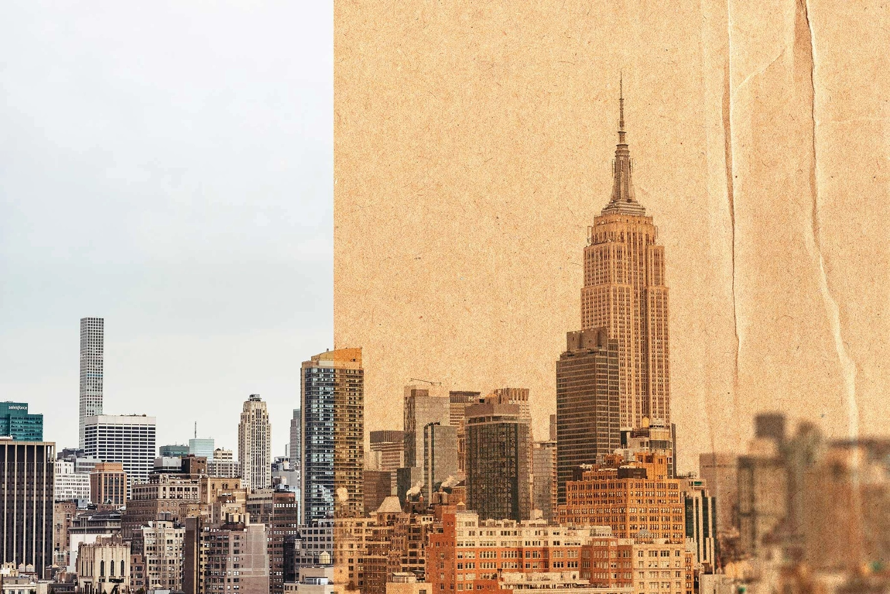 Cardboard Photo Effect