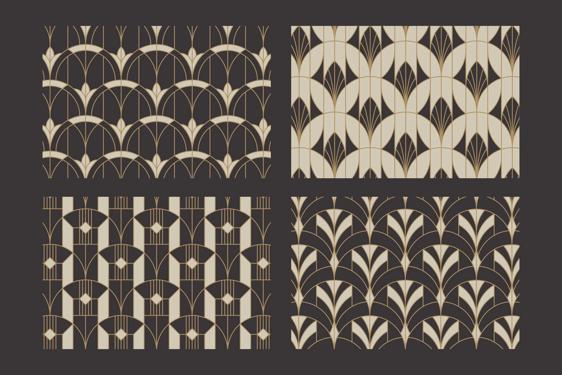 Elegant Neo Deco Pattern Bundle