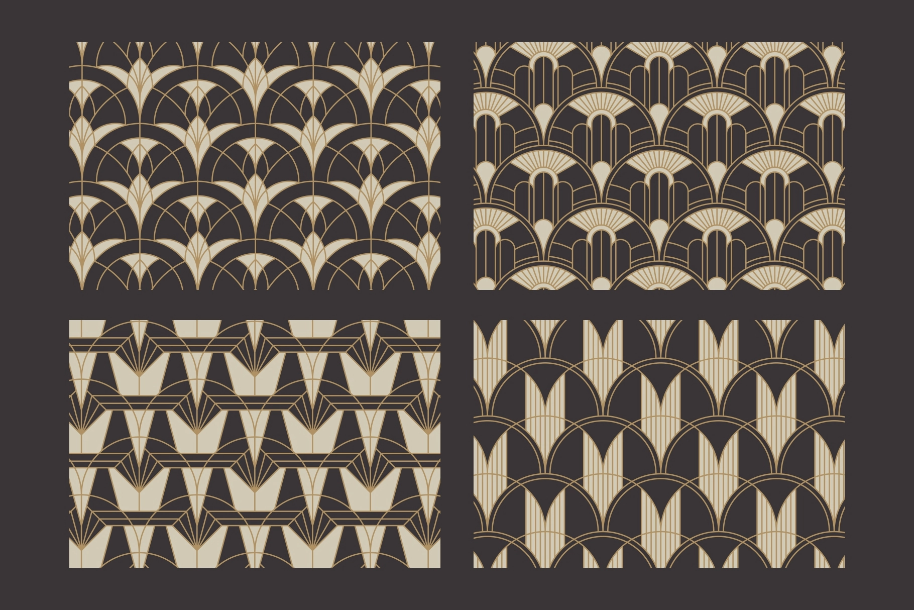 Elegant Neo Deco Pattern Bundle