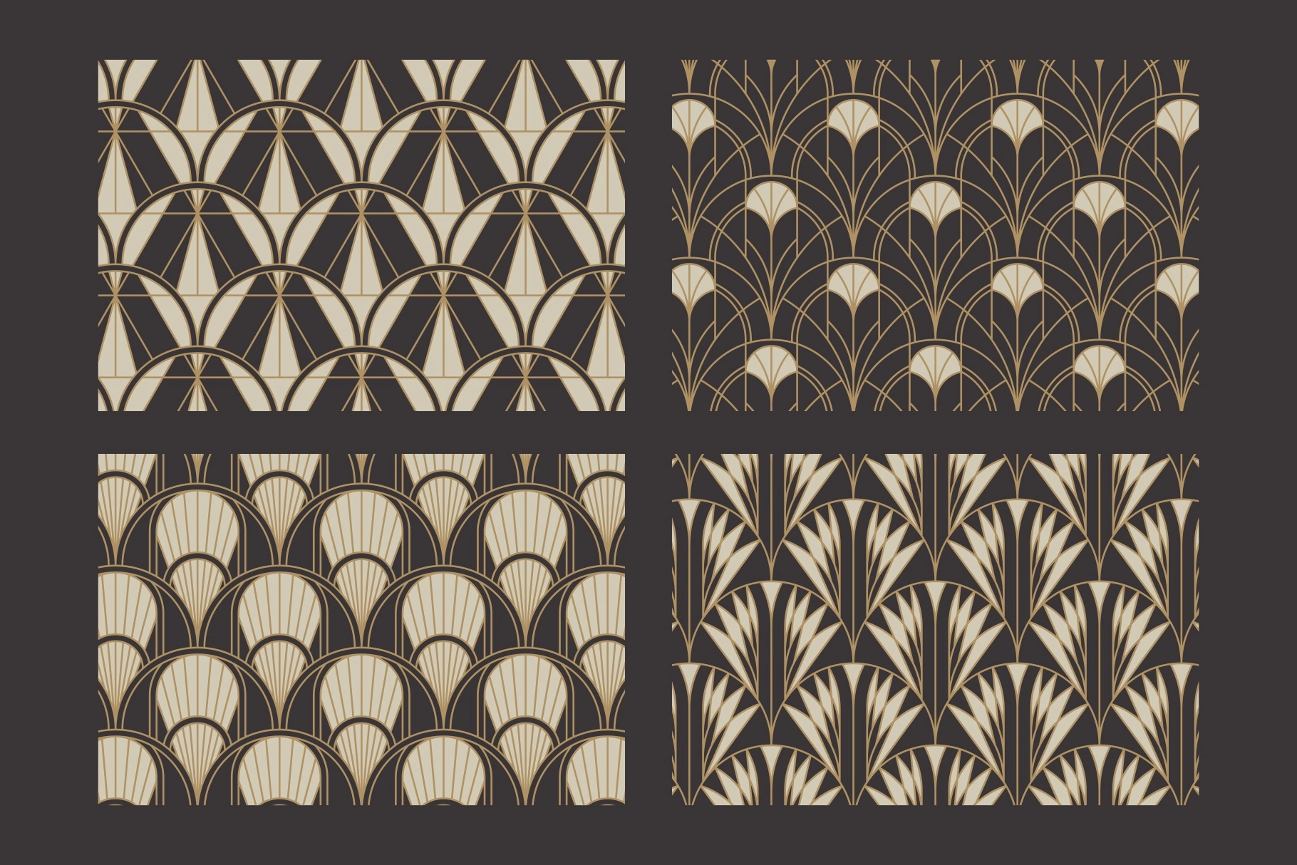 Elegant Neo Deco Pattern Bundle
