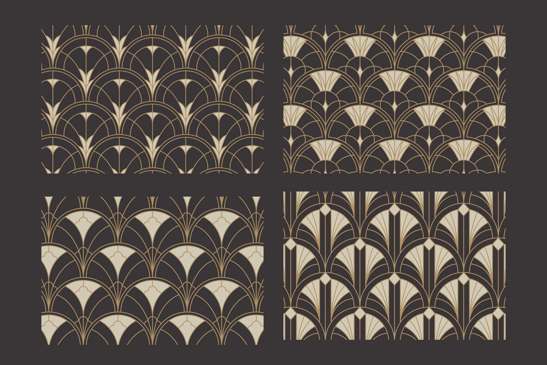 Elegant Neo Deco Pattern Bundle