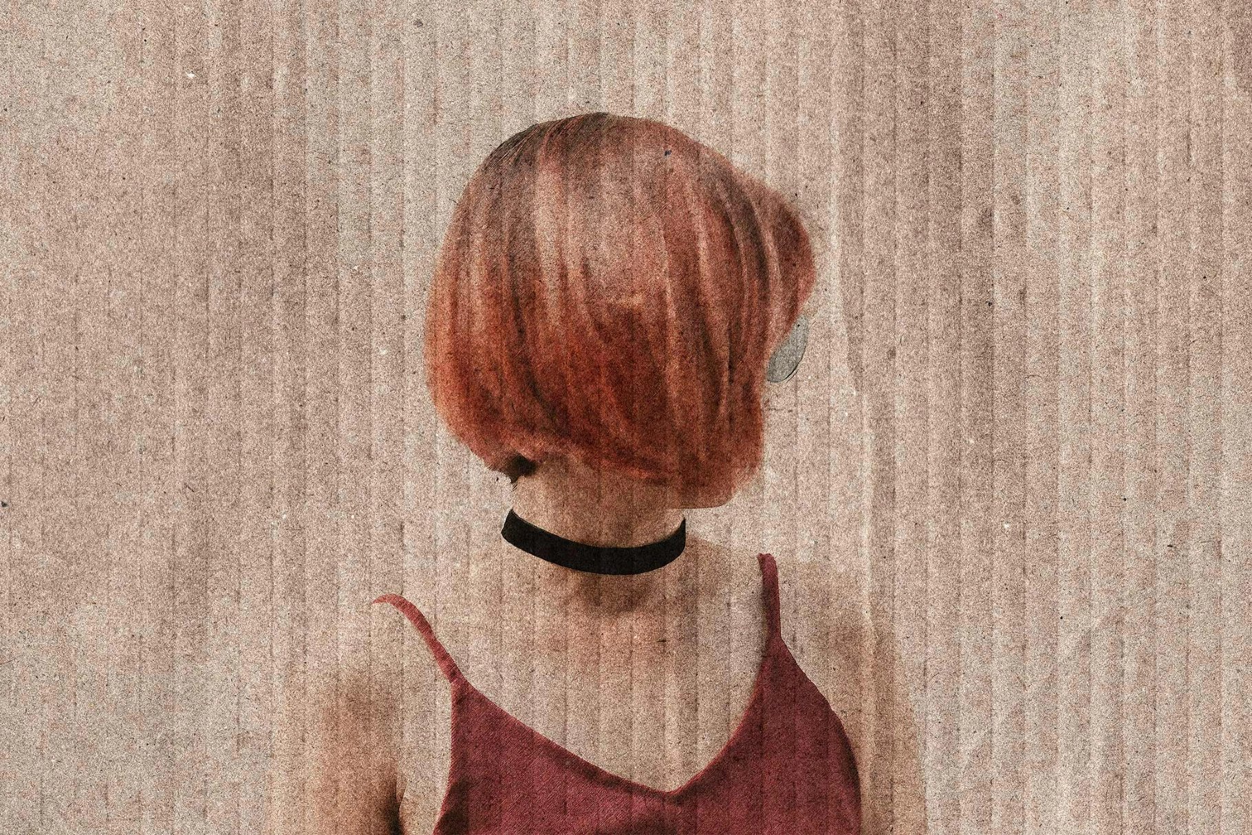 Grunge Cardboard Overlay Effect