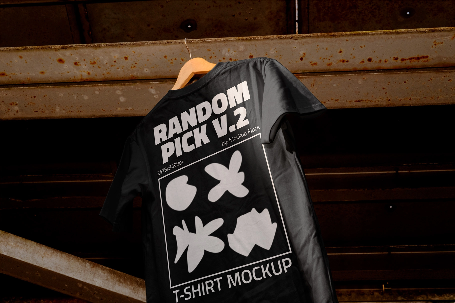 Hanging T-Shirt Mockup RP.V2